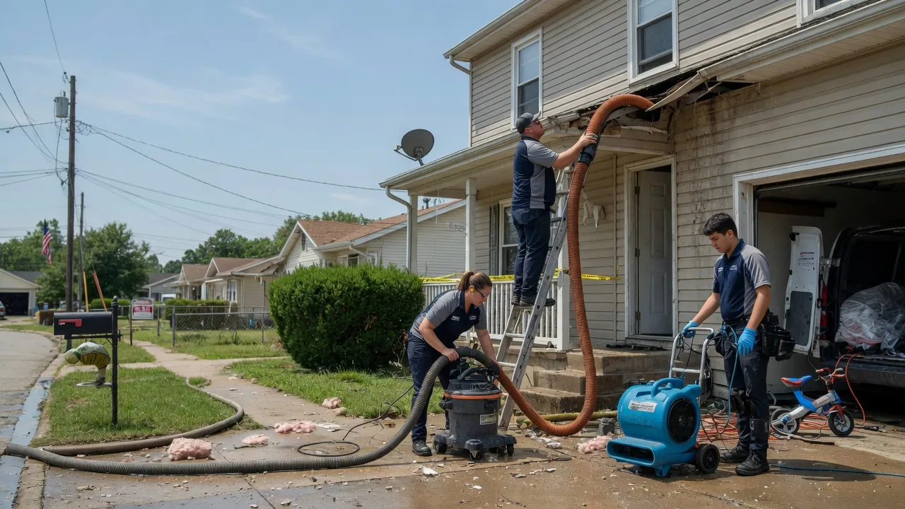 Water Damage Restoration in Armington, IL near me